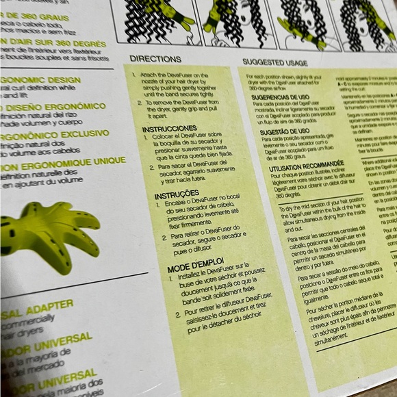 NIB DevaCurl DevaFuser with bonus Deva Cutl No-Poo conditioning cleanser - Picture 15 of 16